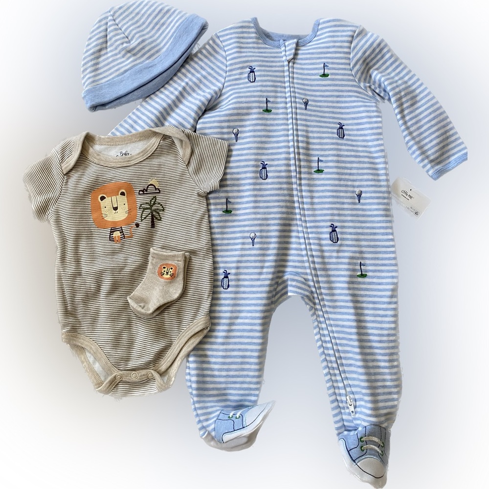 Baby Boy Onesie 9 mo Bundle